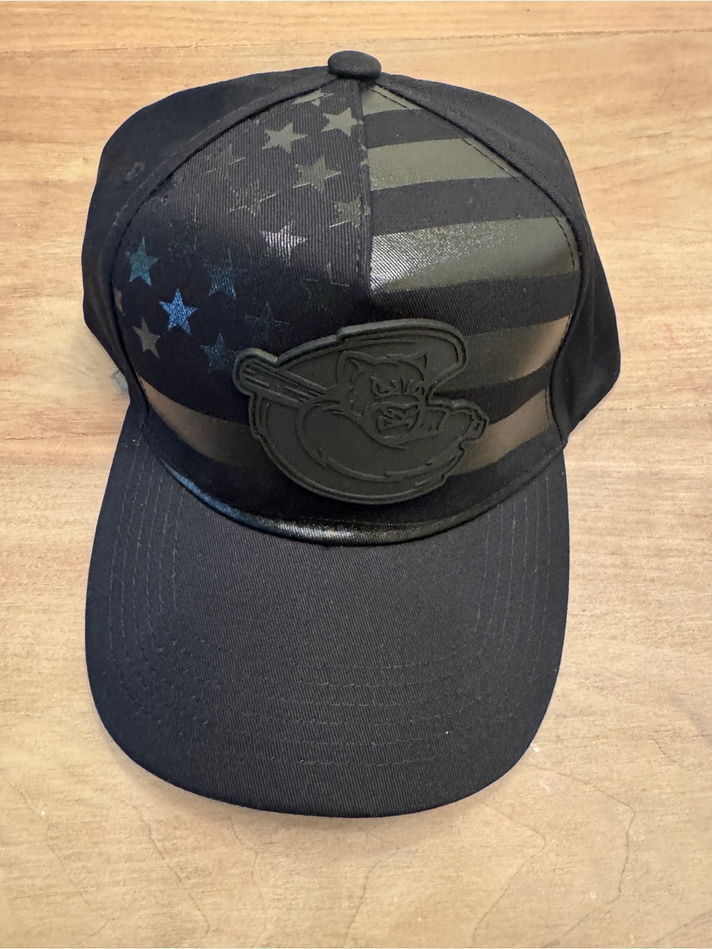Kane County Cougars American Flag Hat